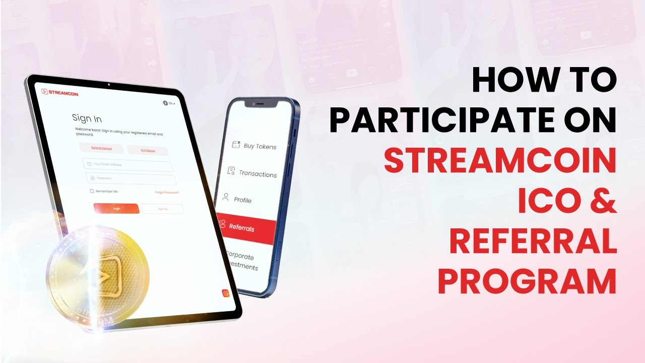 StreamCoin (STRM) | ICO Participation Guide | ICO Referral Program
