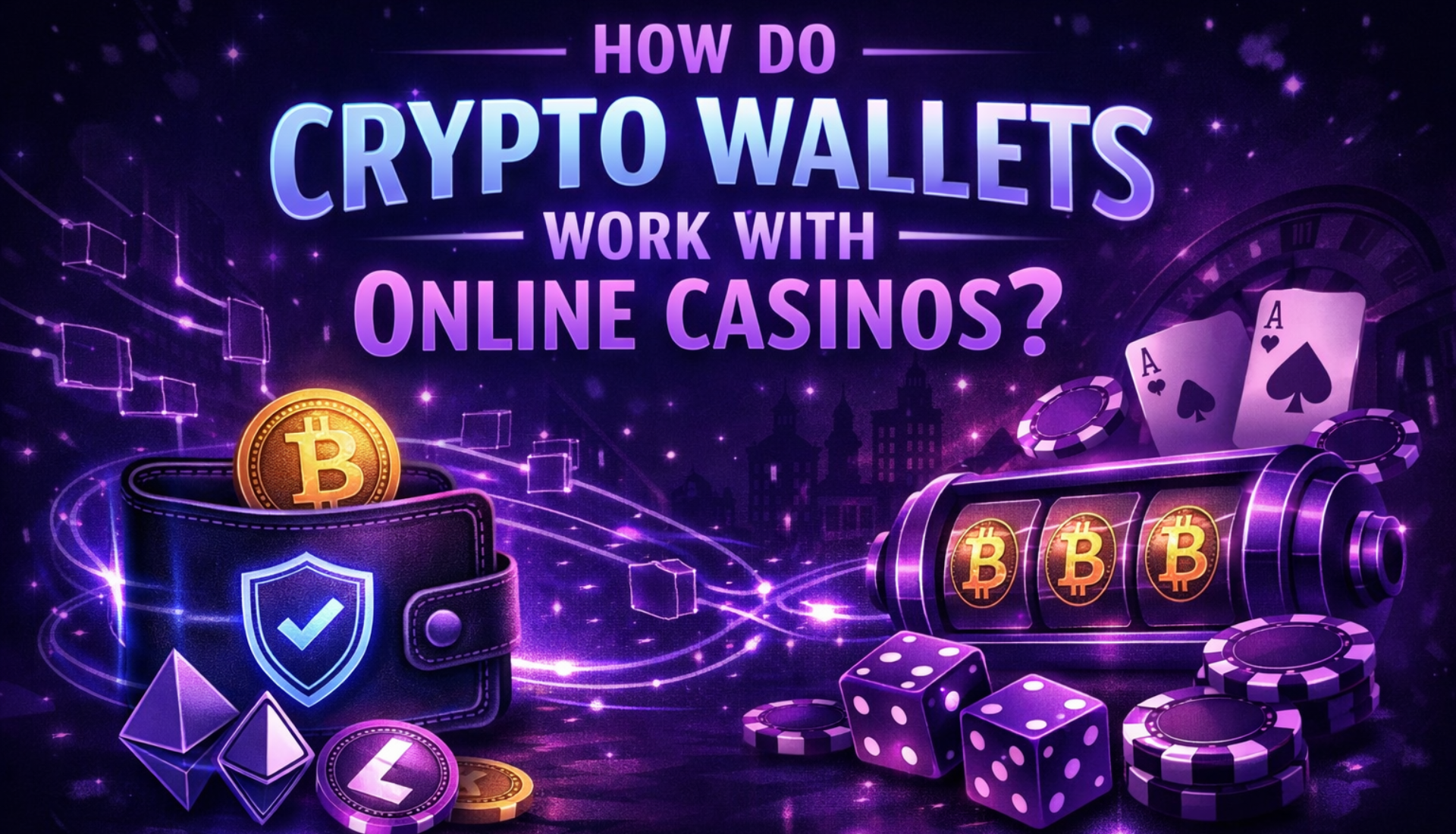 How Do Crypto Wallets Work with Online Casinos