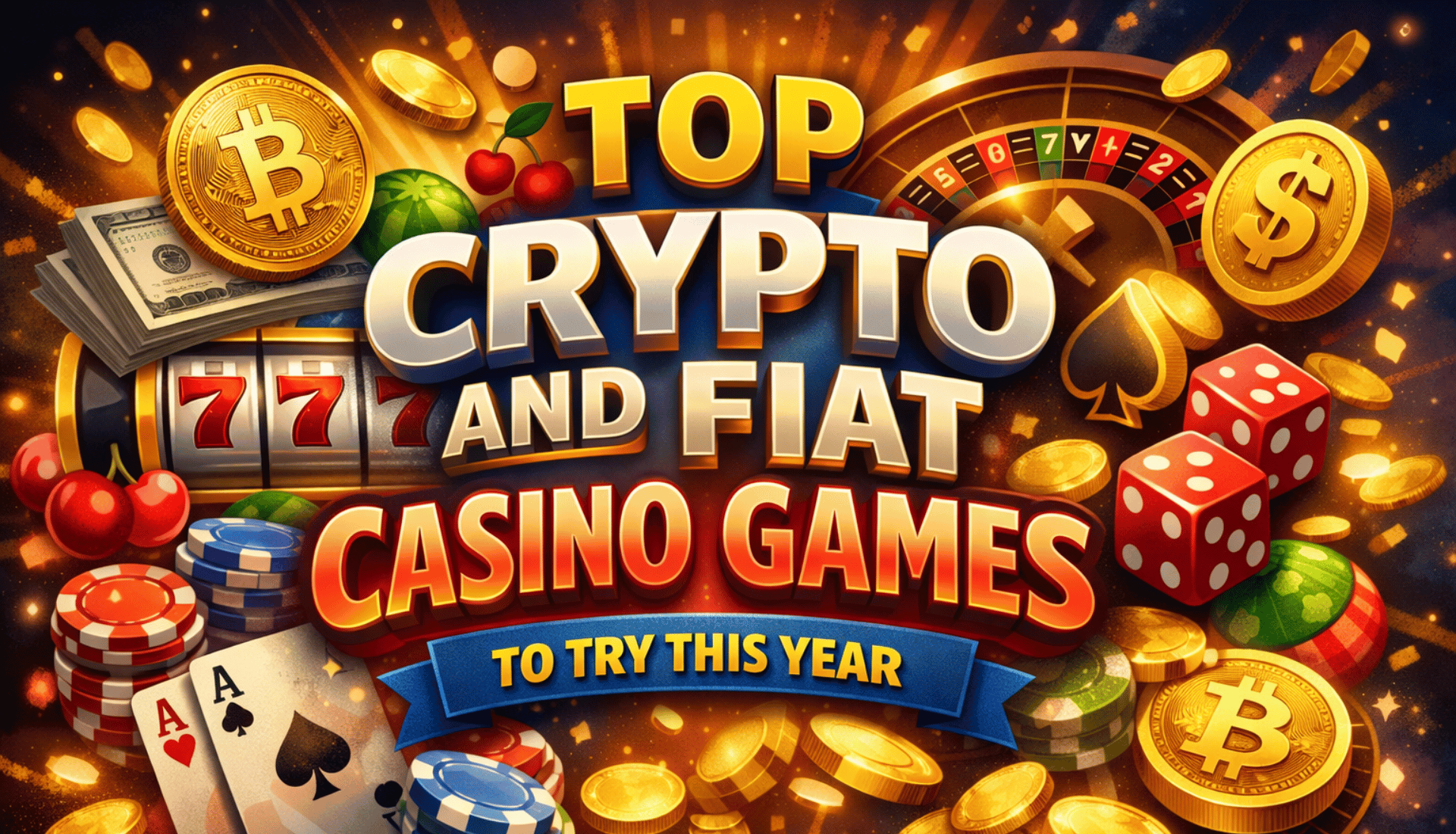 Top Crypto and Fiat Casino Games to Try This Year